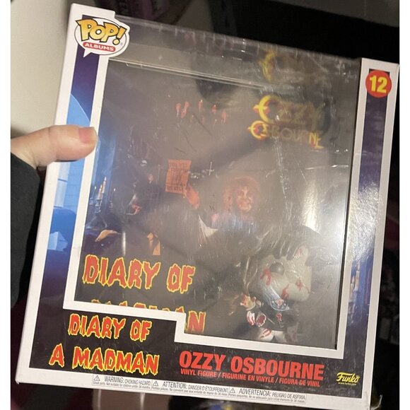 Funko POP! Ozzy Osbourne #12 Diary of a Madman Pop Albums Vinyl Figure SEALED - Picture 4 of 4